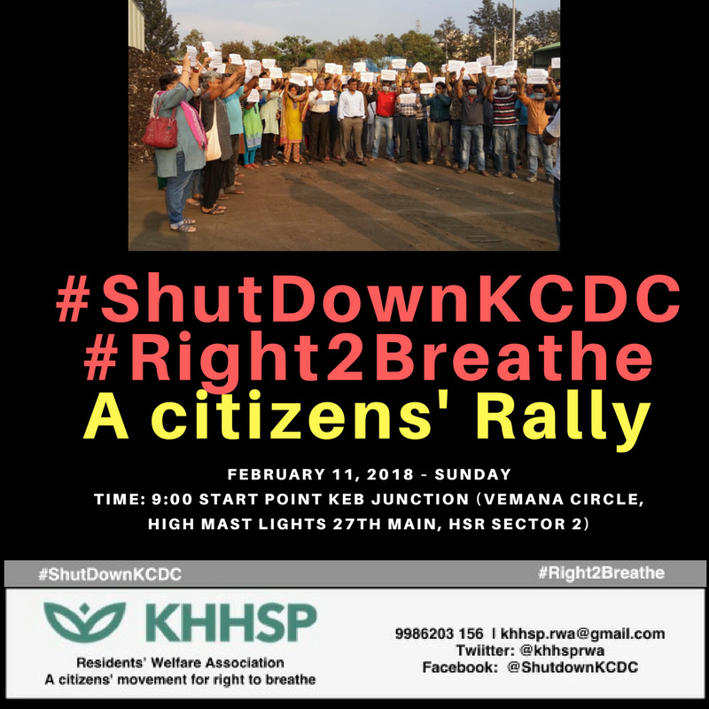 Citizens' Rally for Right2Breathe